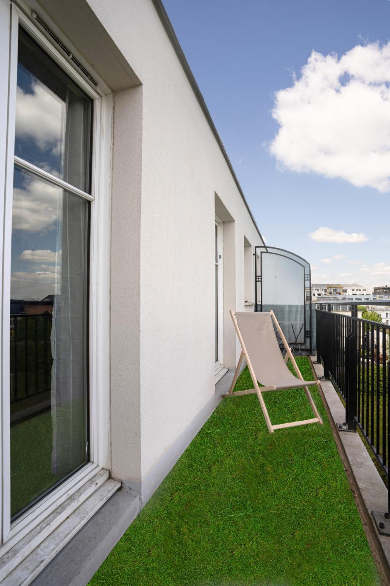 Magic Garden 6 Personnes Parking Prive A 20M Du Rer Apartment Serris Exterior foto