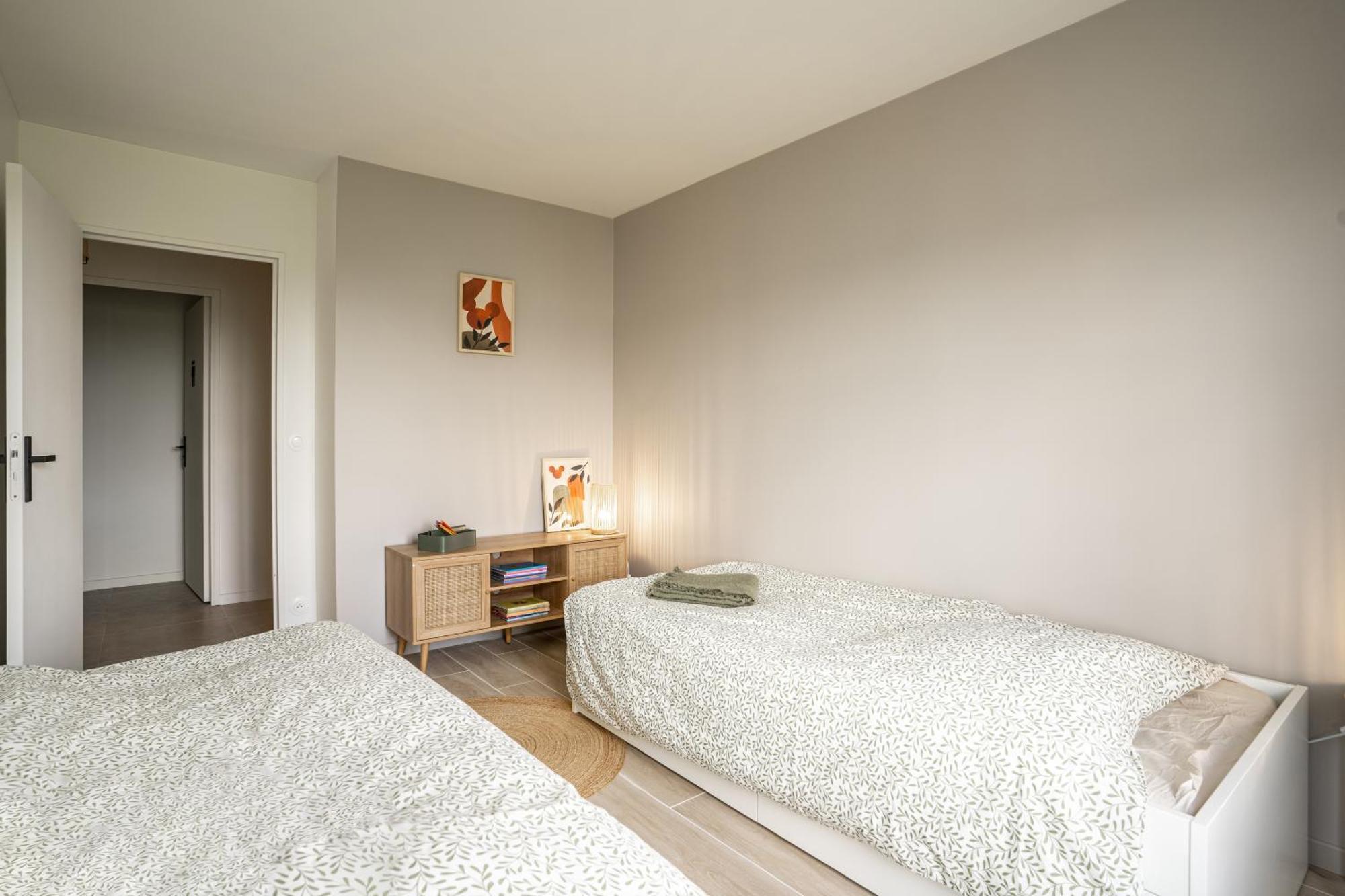 Magic Garden 6 Personnes Parking Prive A 20M Du Rer Apartment Serris Exterior foto
