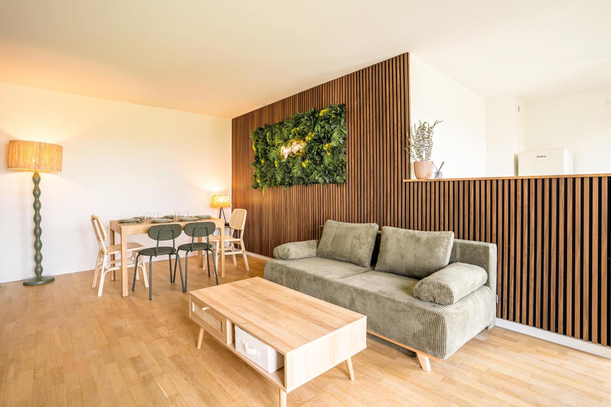 Magic Garden 6 Personnes Parking Prive A 20M Du Rer Apartment Serris Exterior foto